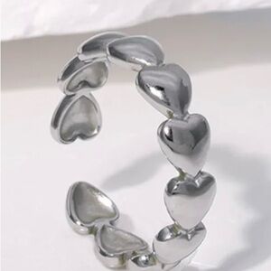 Silver Heart Ring